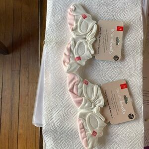 Two sets of Goumi boots.  Size: 0-3 months.  Brand New